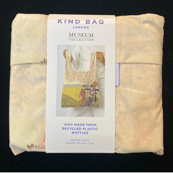 NWT KIND Reusable Tote Bag - Gotenyama no Hanami Hidari - Picture 3 of 5